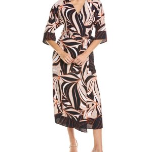 Joseph Ribkoff Wickelkleid – Midi-Länge