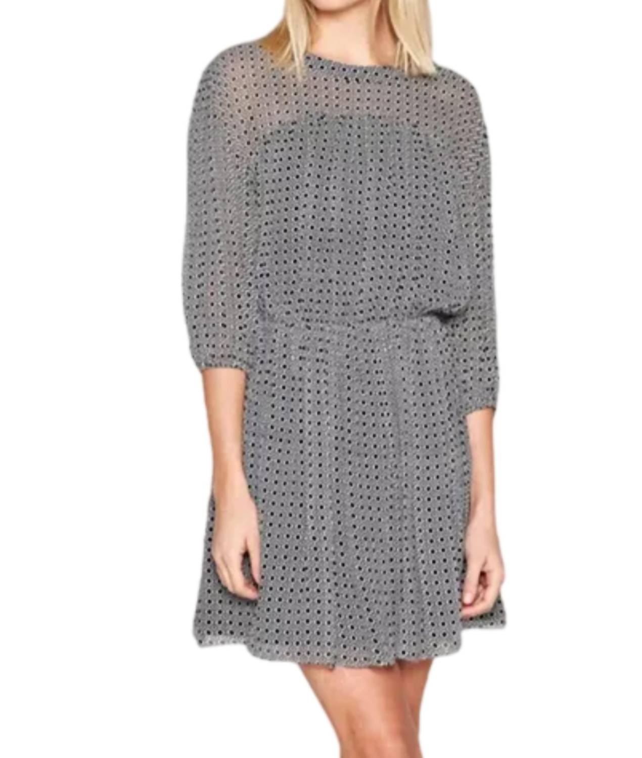 Andora Caviar Kleid – Grau