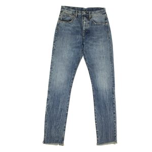 Unravel Project Moonwash Jeanshose mit geradem Bein in Blau