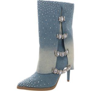 Nami halbhohe Stiefel – mit Strass