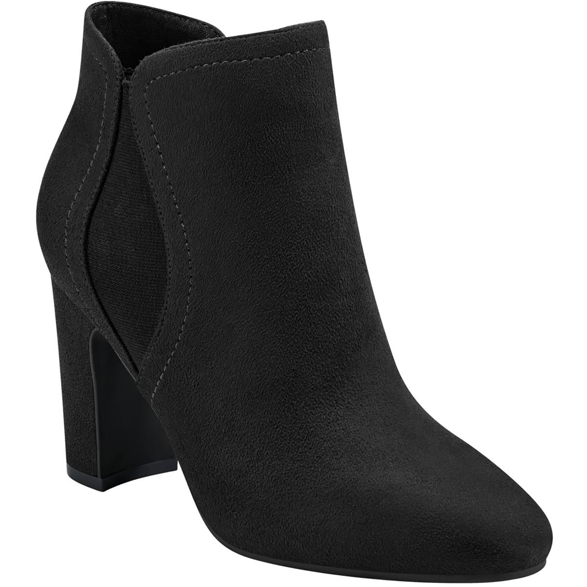 Kella 2 Stiefeletten – Velourslederimitat, seitlicher Reißverschluss