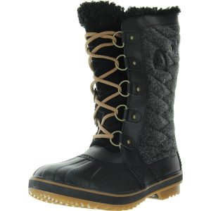 Tofino II WP Schneestiefel – Velourslederimitat, Schnürung, Winter