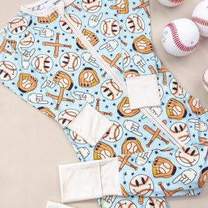 BASEBALL SMILEY DREAM Strampler
