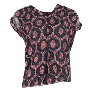 Isabel Marant Bluse mit Paisleyprint und V-Ausschnitt aus mehrfarbiger Viskose