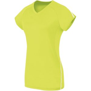 HighFive einfarbiges kurzärmeliges Volleyballtrikot für Erwachsene