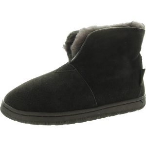 Stiefeletten – Kunstfellfutter, Leder