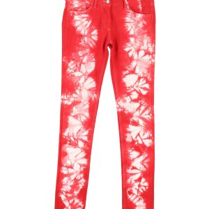 Isabel Marant Jeans – Batikmuster, Baumwolle, Rot