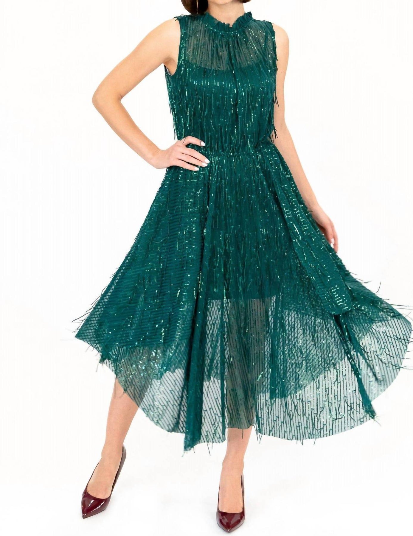 Shentel Pine Kleid – Glitzer