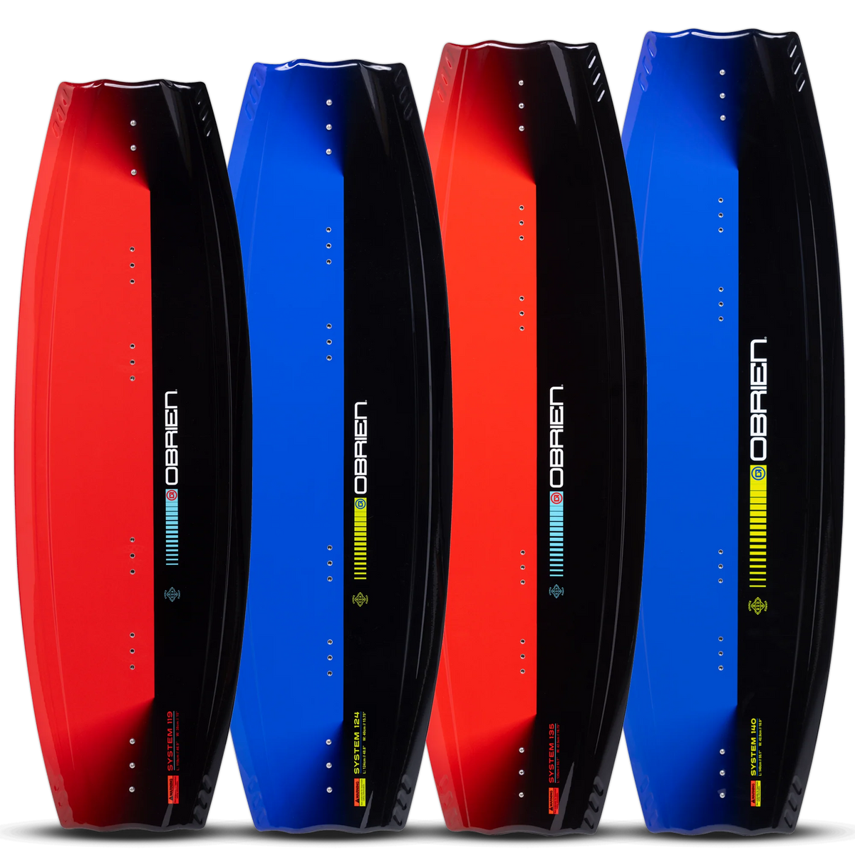 O’Brien System Wakeboard mit Clutch-Bindung – 2025