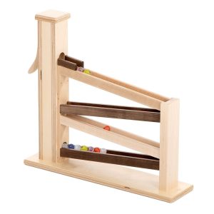 Amish-gefertigtes Holz-Murmelpumpen-Spielzeug mit ungiftiger Oberfläche, CPSIA-zugelassen