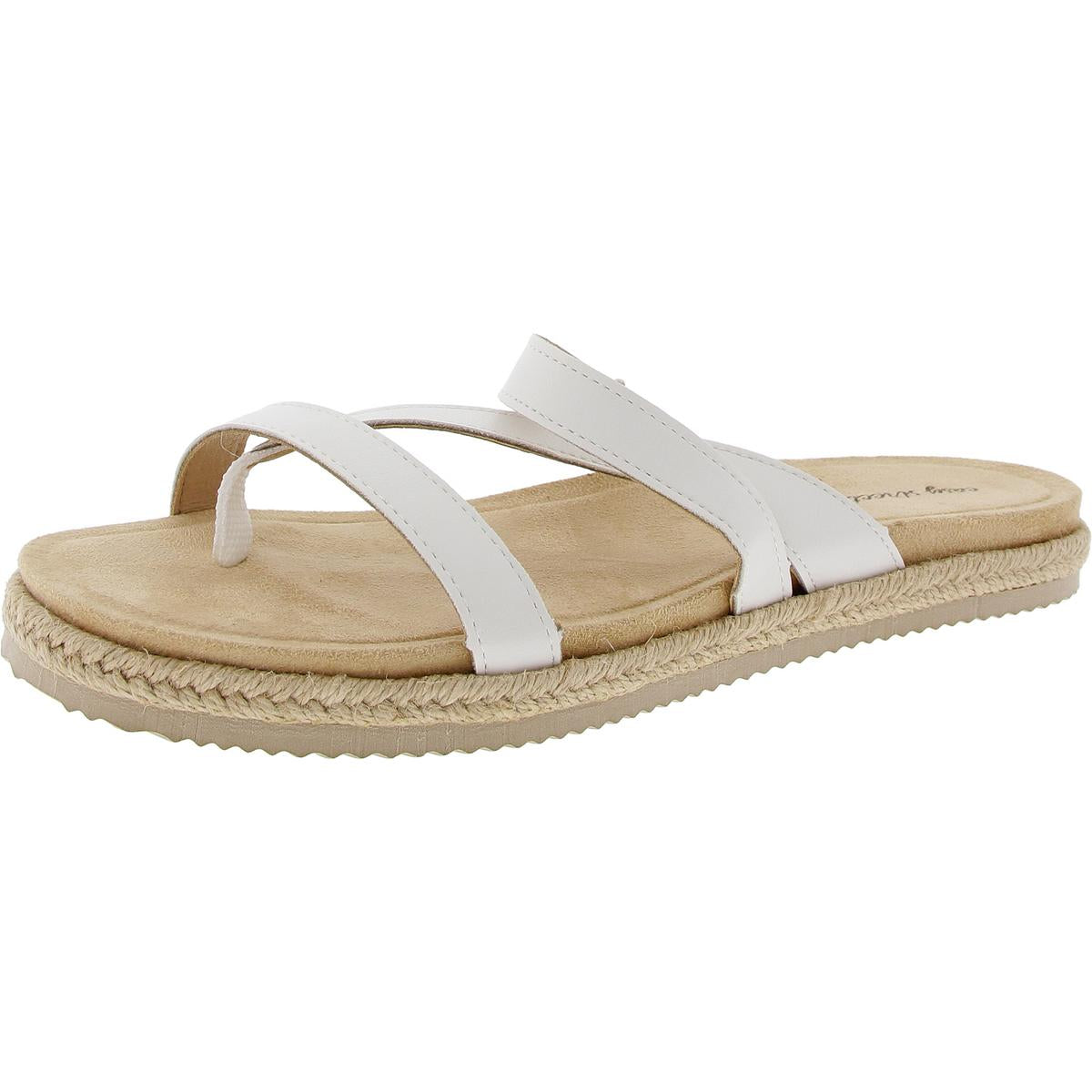 Pantoletten – Leder, Riemchen