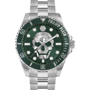 The $kull Diver Armbanduhr – Gliederarmband