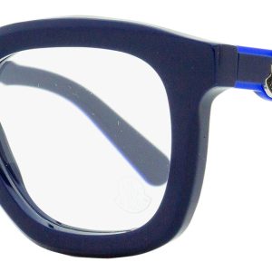 Moncler ML5195 090 48mm Brille – dicke Fassung, Herren, Blau