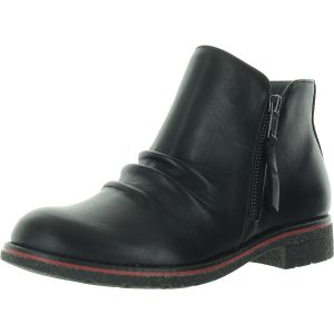 Mila Stiefeletten – Leder, Reißverschluss