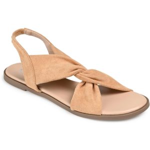 Deleece Riemchensandalen zum Hineinschlüpfen mit Fersenriemen