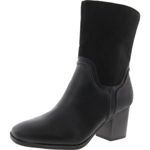 QUEENYP Stiefel – ohne Schnürung, Motorradstil