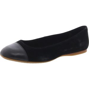 BATTI Ballerinas – Materialmix, Velourslederimitat