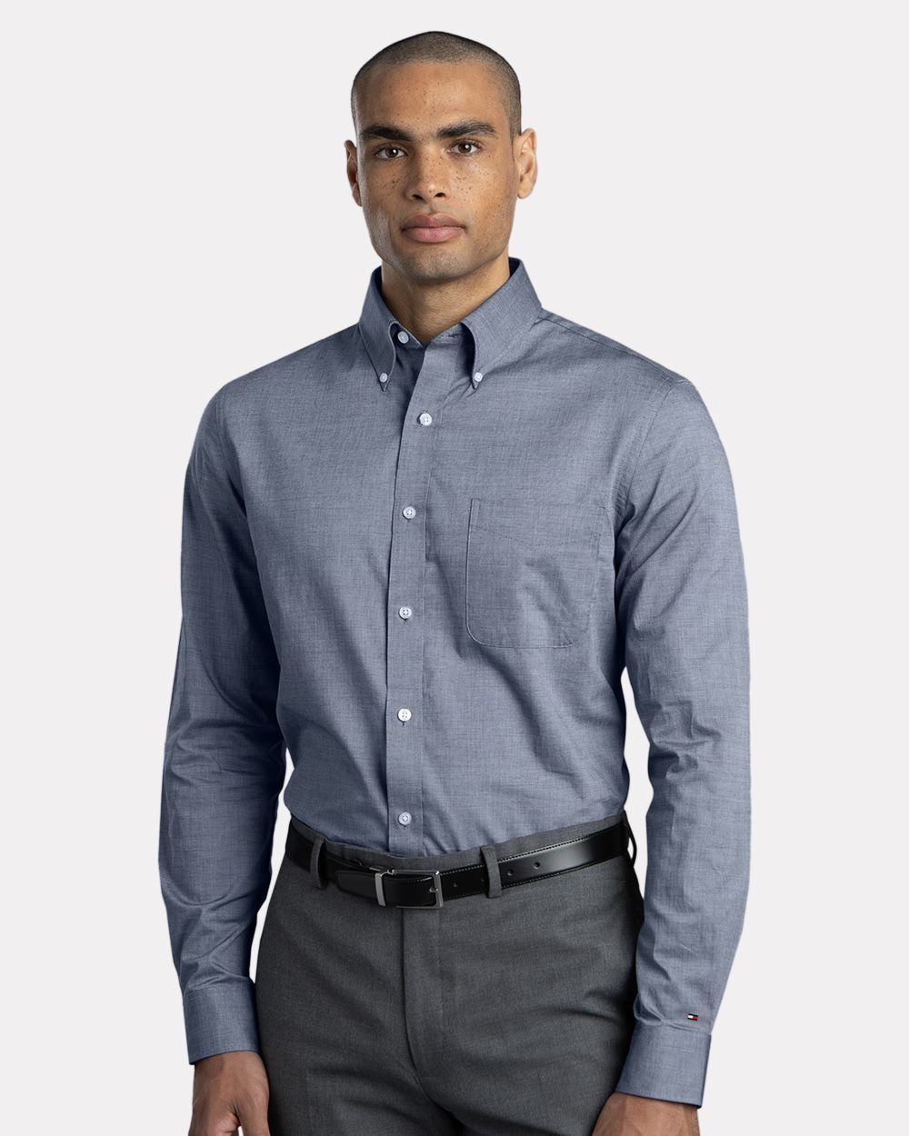 Tommy Hilfiger Herren-Hemd – Chambray