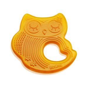 Haakaa Sleeping Owl Beißring aus Naturkautschuk – 1 Stück