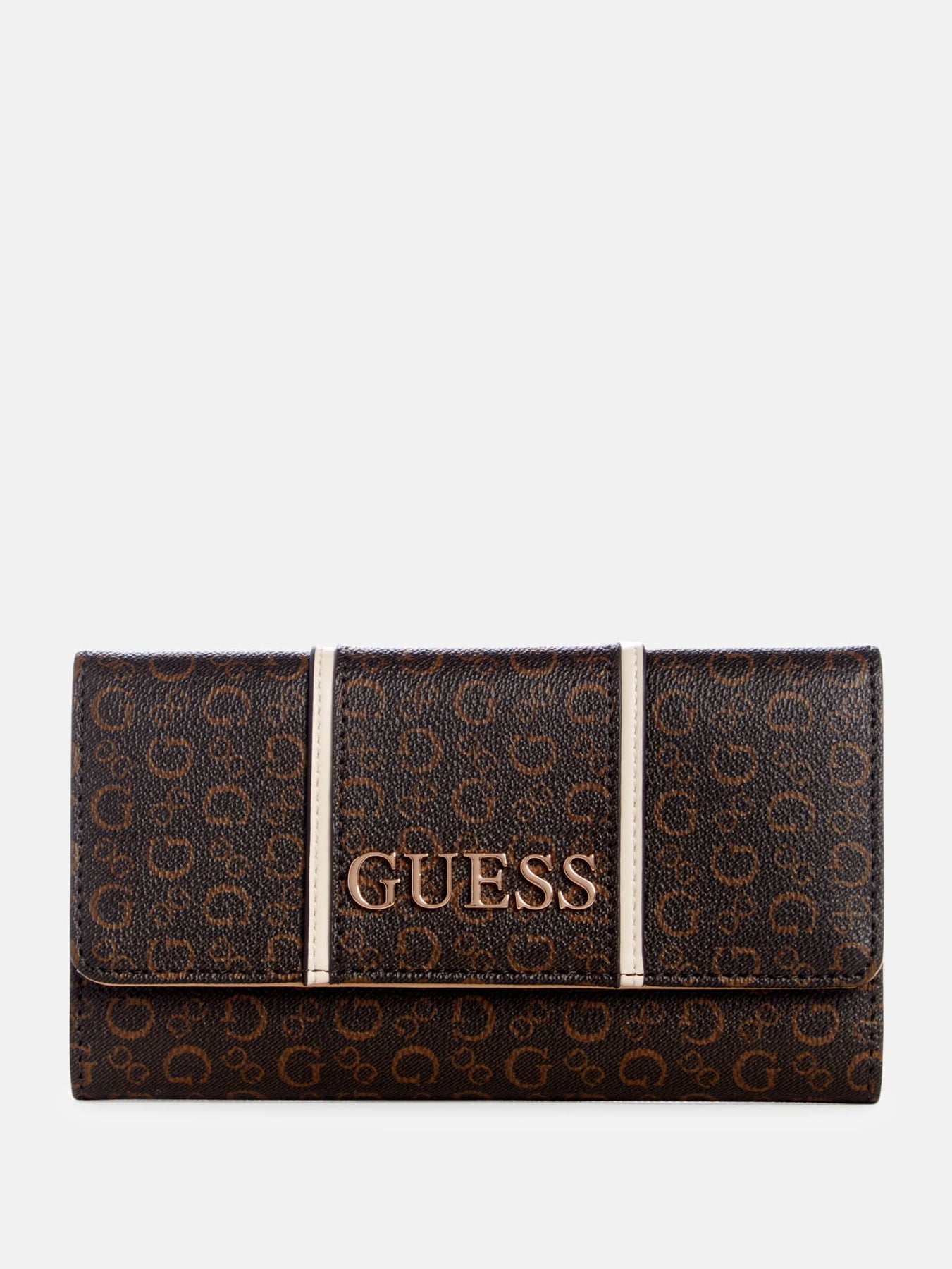 Zadora schmale Clutch aus Kunstleder