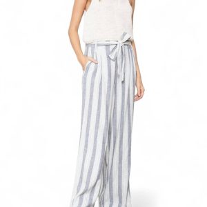 Jess Hose mit weitem Bein – Laguna Stripe – 7733815672892