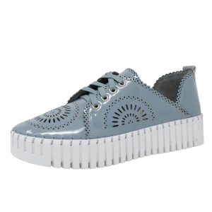 Bafia Damenschuhe aus Denim und Lackleder – 7733827829820