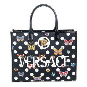 Dua Lipa x Versace Shopper – Schmetterlingsmotiv