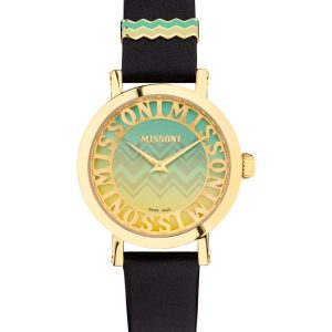 Missoni Melrose Armbanduhr – Lederarmband