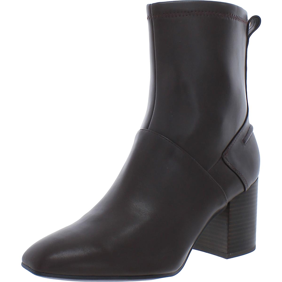 Talferbootie Kunstleder-Stiefeletten mit Reißverschluss