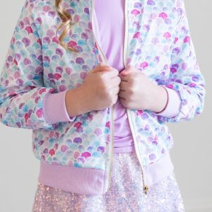 Mermaid Scales Jacke – Satin