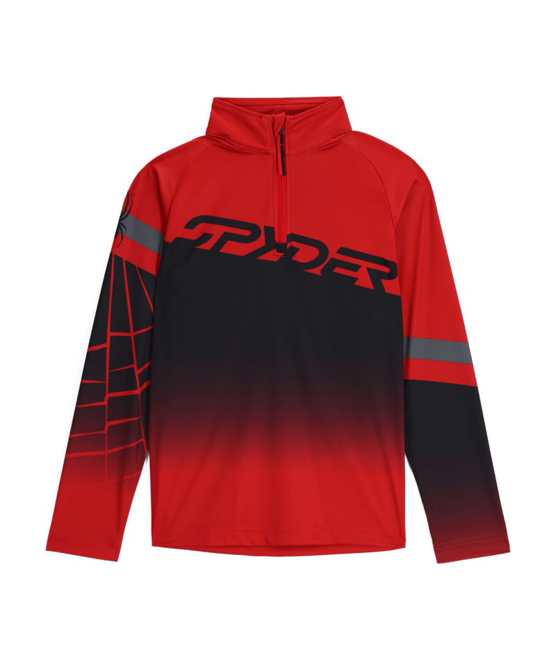 Spyder Incline 1/2 T-Neck Oberteil – Jungen, Reißverschluss
