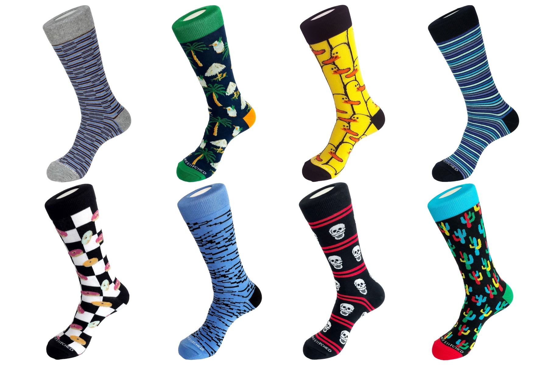8 7732475527228 Socken – Crew-Länge, Pack