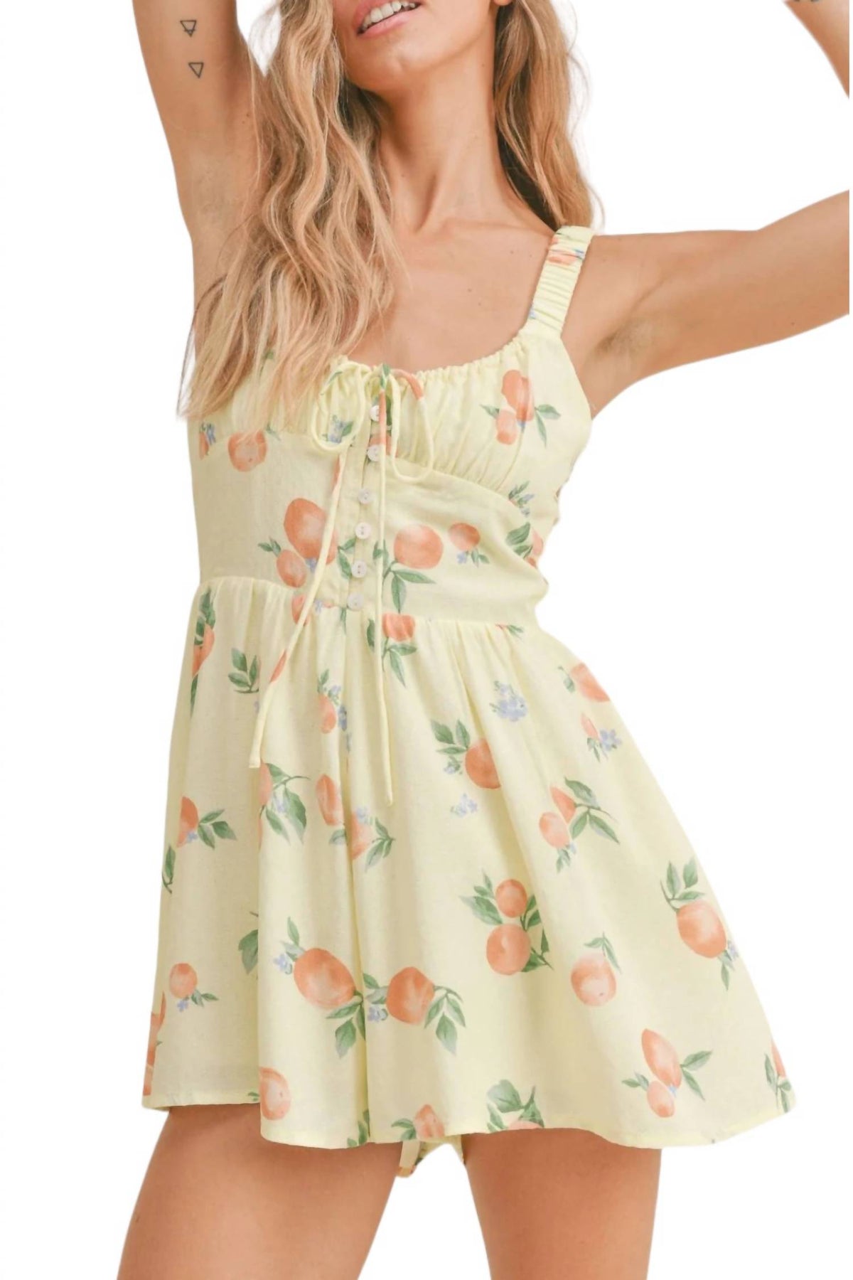 Mimosa Moment Lemon 7732490829884 kurzer Overall